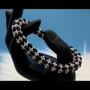 Superduo bangle bracelet